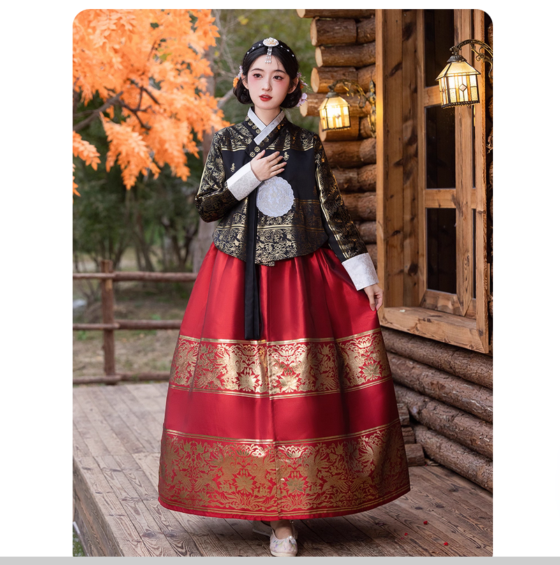 The Korean Lifestyle - Ethnic style retro Hanbok temperament slimming