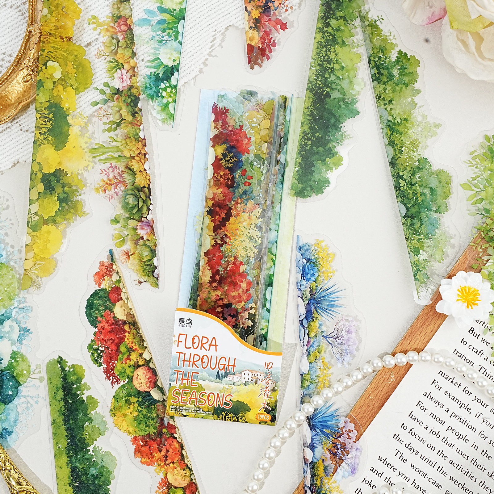 Etori Life 15Pcs Colorful Plan - Korean Lifestyle Aesthetic 리뷰 및 가격