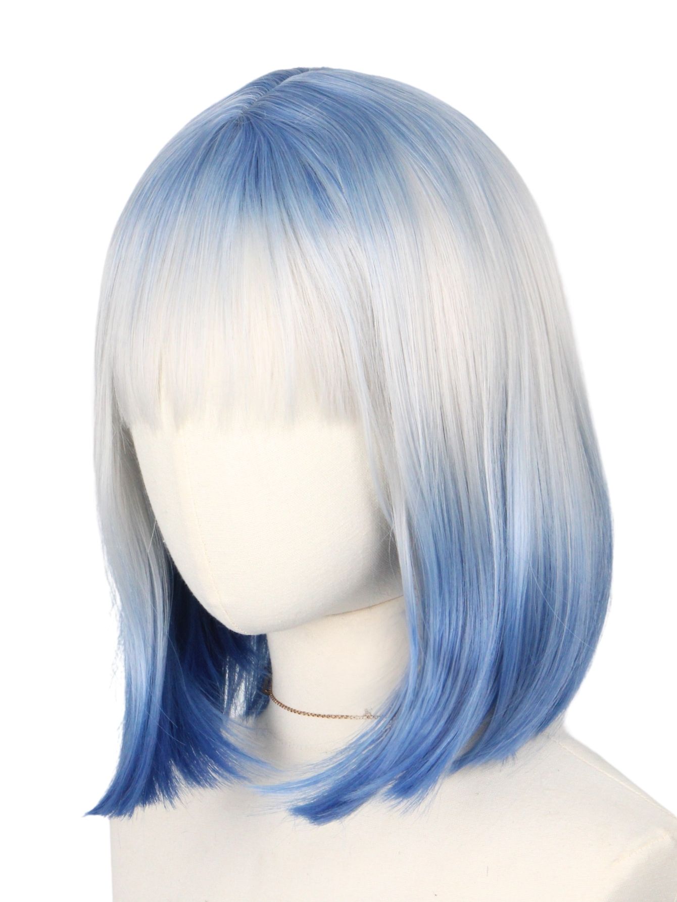 Blue and White Gradient Short  - The Korean Lifestyle 리뷰 및 가격
