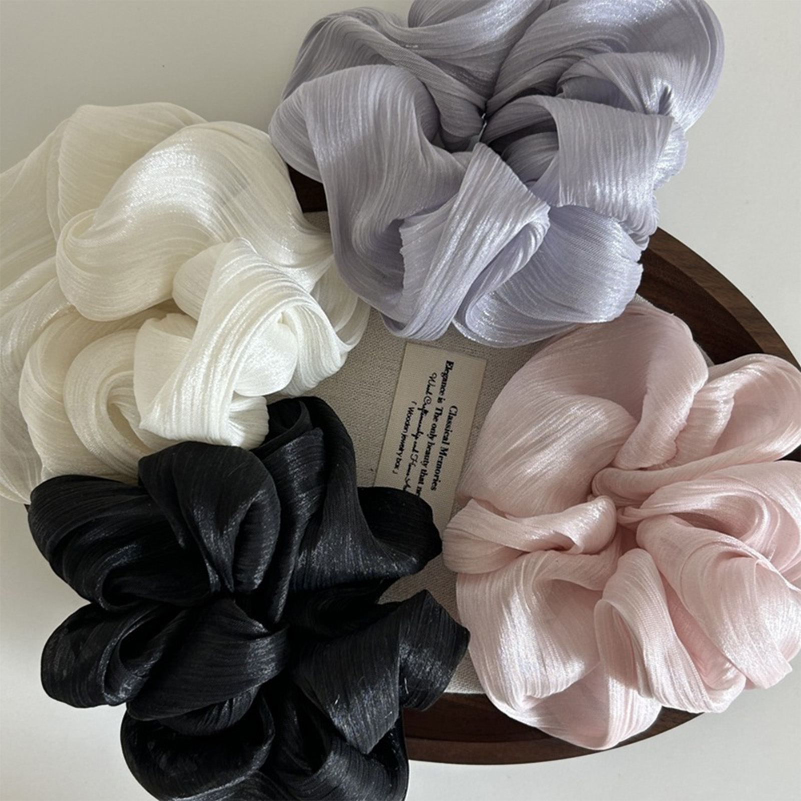 Korean-style Hair Tie Fashiona - Korean Women Lifestyle 리뷰 및 가격