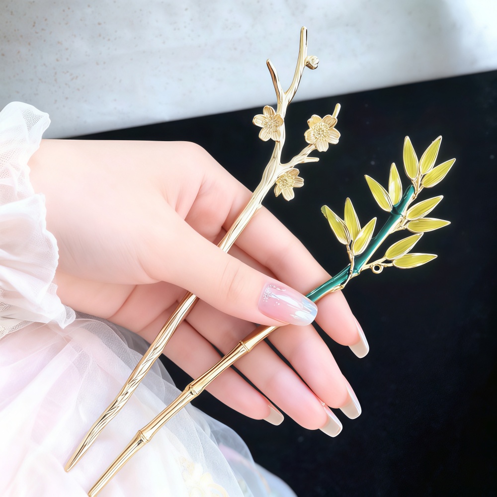 Enamel Alloy Hairpin For Women - Hanbok Hair Pin 리뷰 및 가격