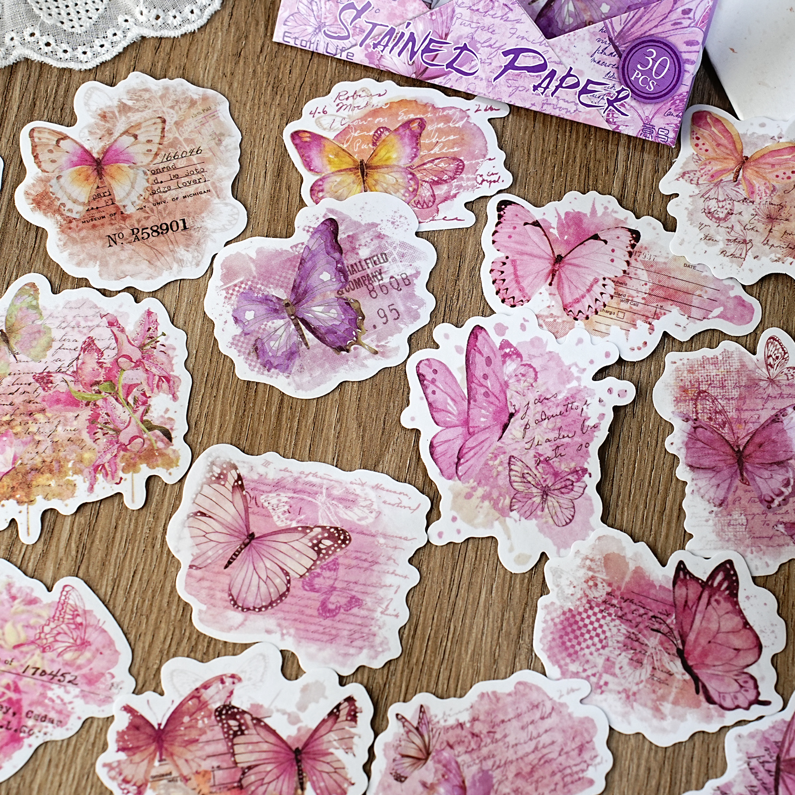 Etori Life Pink Watercolor But - The Korean Lifestyle 리뷰 및 가격