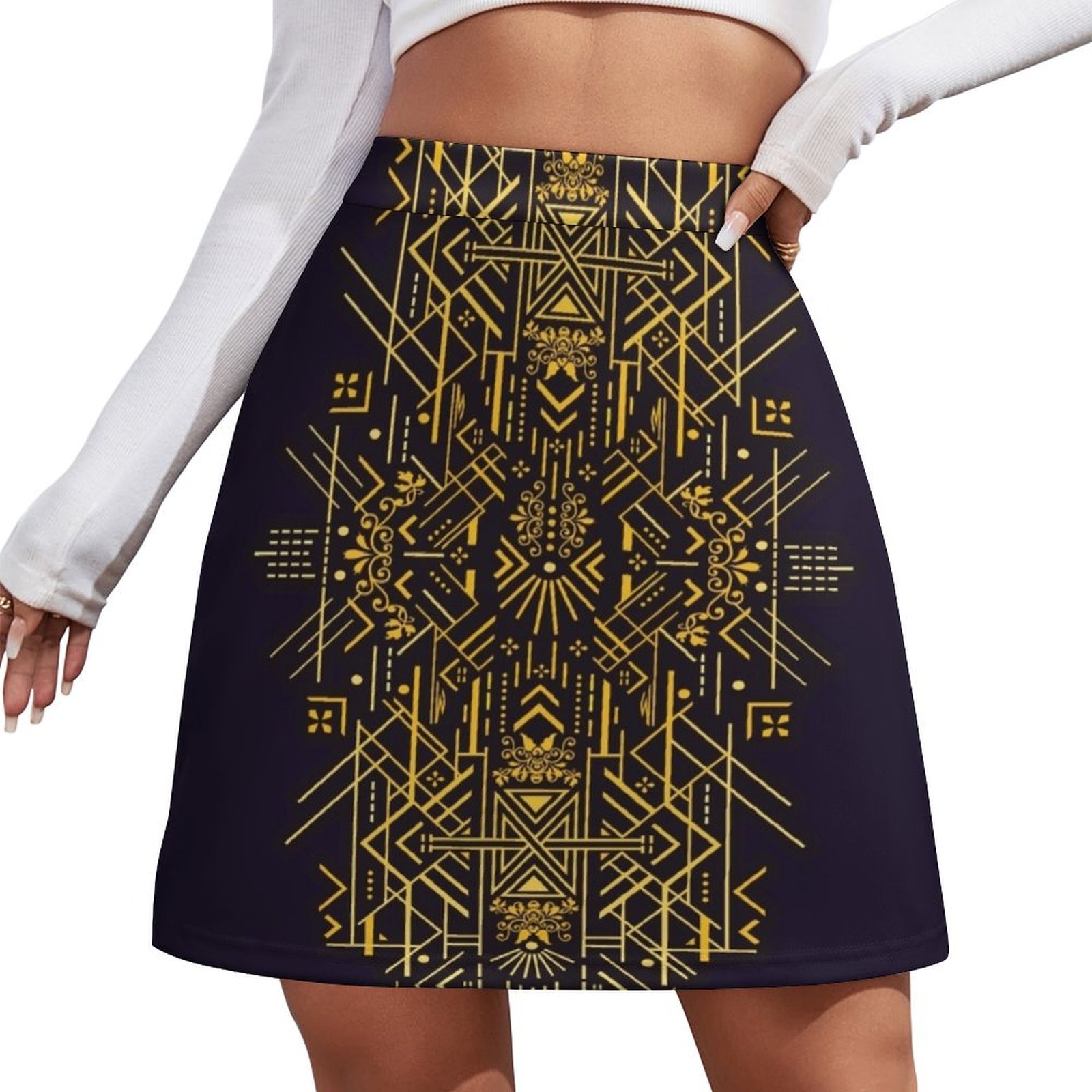 Life is Golden Mini Skirt wome - Korean Women Lifestyle 리뷰 및 가격