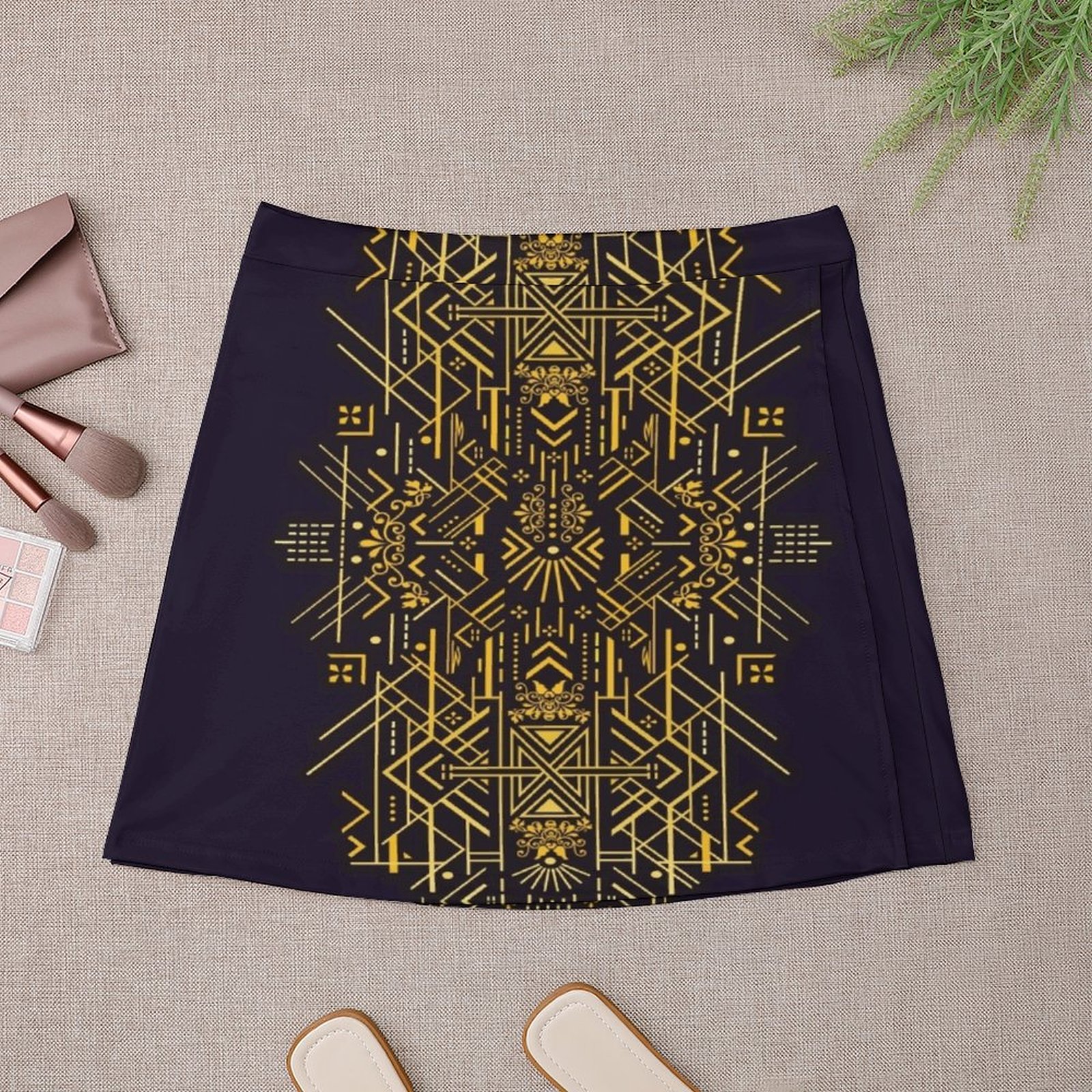 Life is Golden Mini Skirt wome - Korean Women Lifestyle 리뷰 및 가격