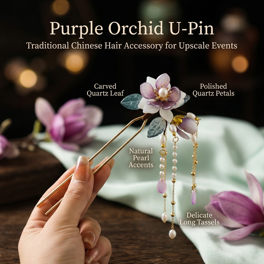 Alloy U Shaped Hair Pin With O - Hanbok Hair Pin 리뷰 및 가격