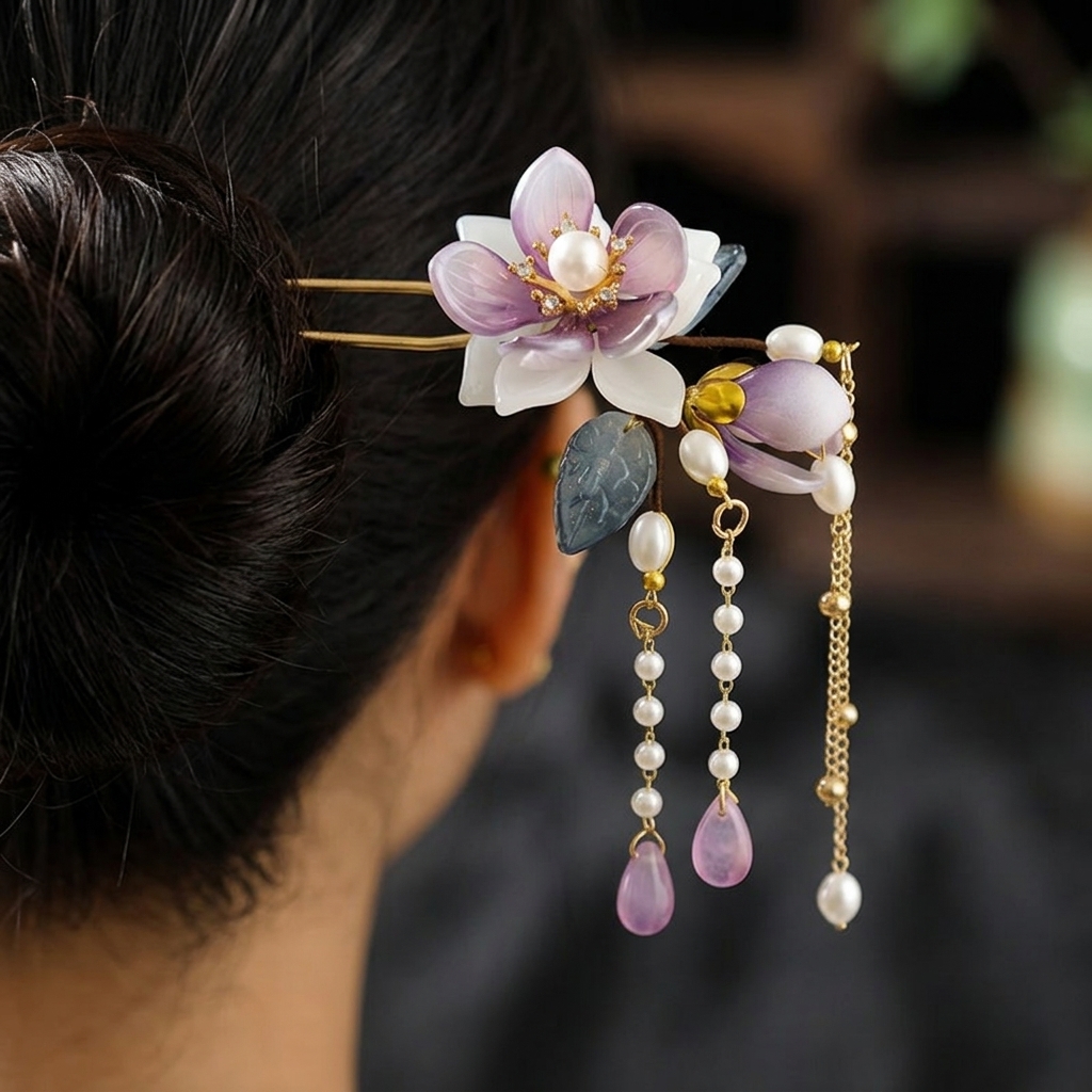 Alloy U Shaped Hair Pin With O - Hanbok Hair Pin 리뷰 및 가격