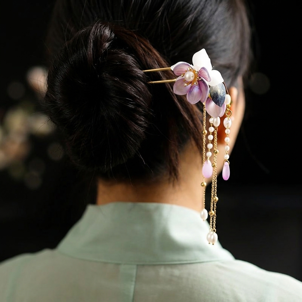 Alloy U Shaped Hair Pin With O - Hanbok Hair Pin 리뷰 및 가격