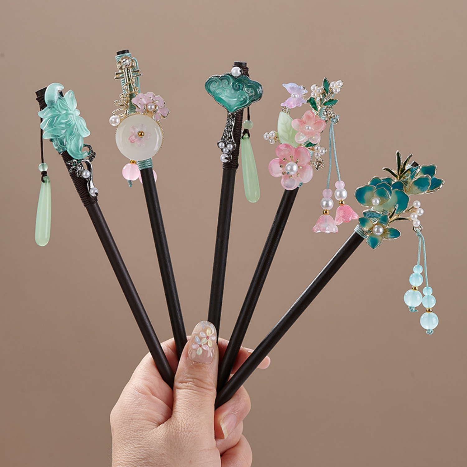 Vintage Flower Hairpin For Wom - Hanbok Hair Pin 리뷰 및 가격