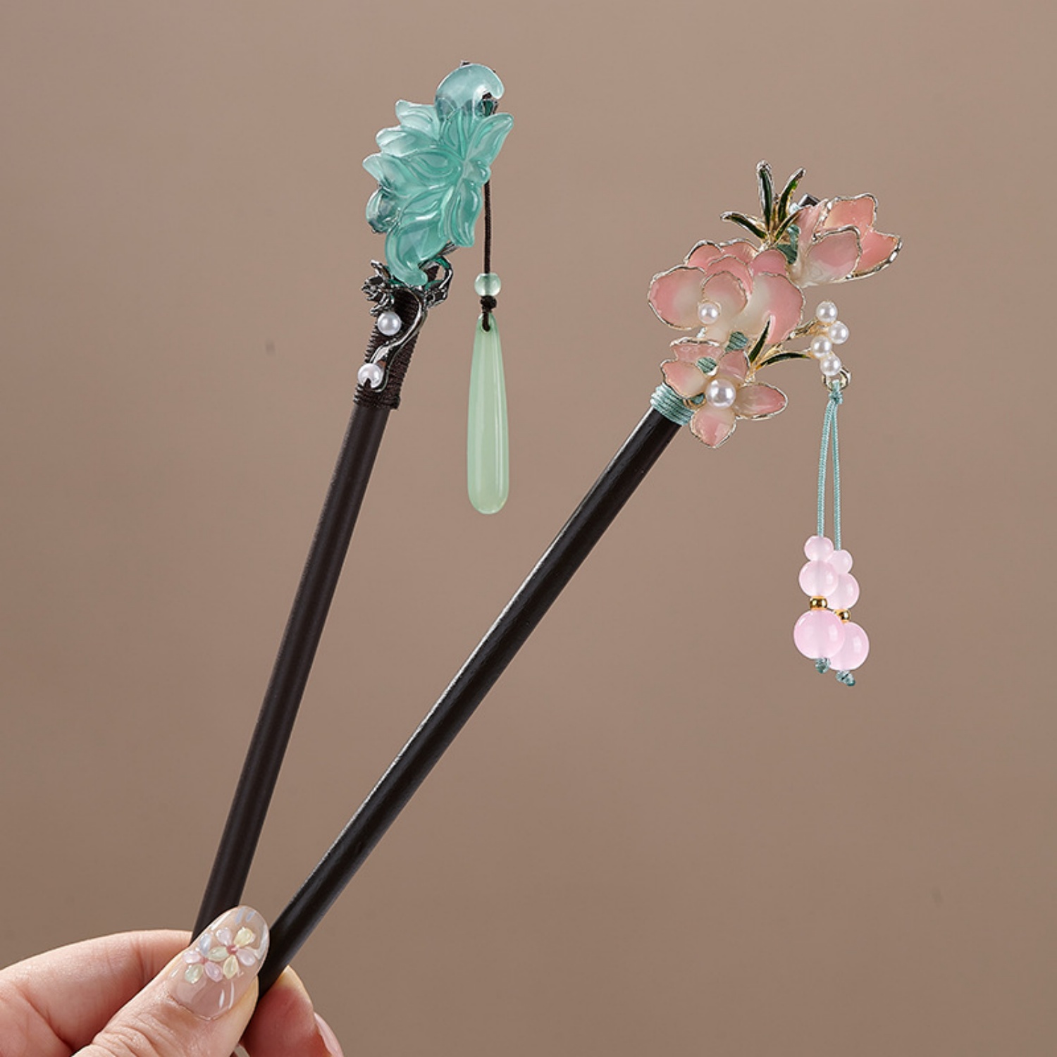 Vintage Flower Hairpin For Wom - Hanbok Hair Pin 리뷰 및 가격