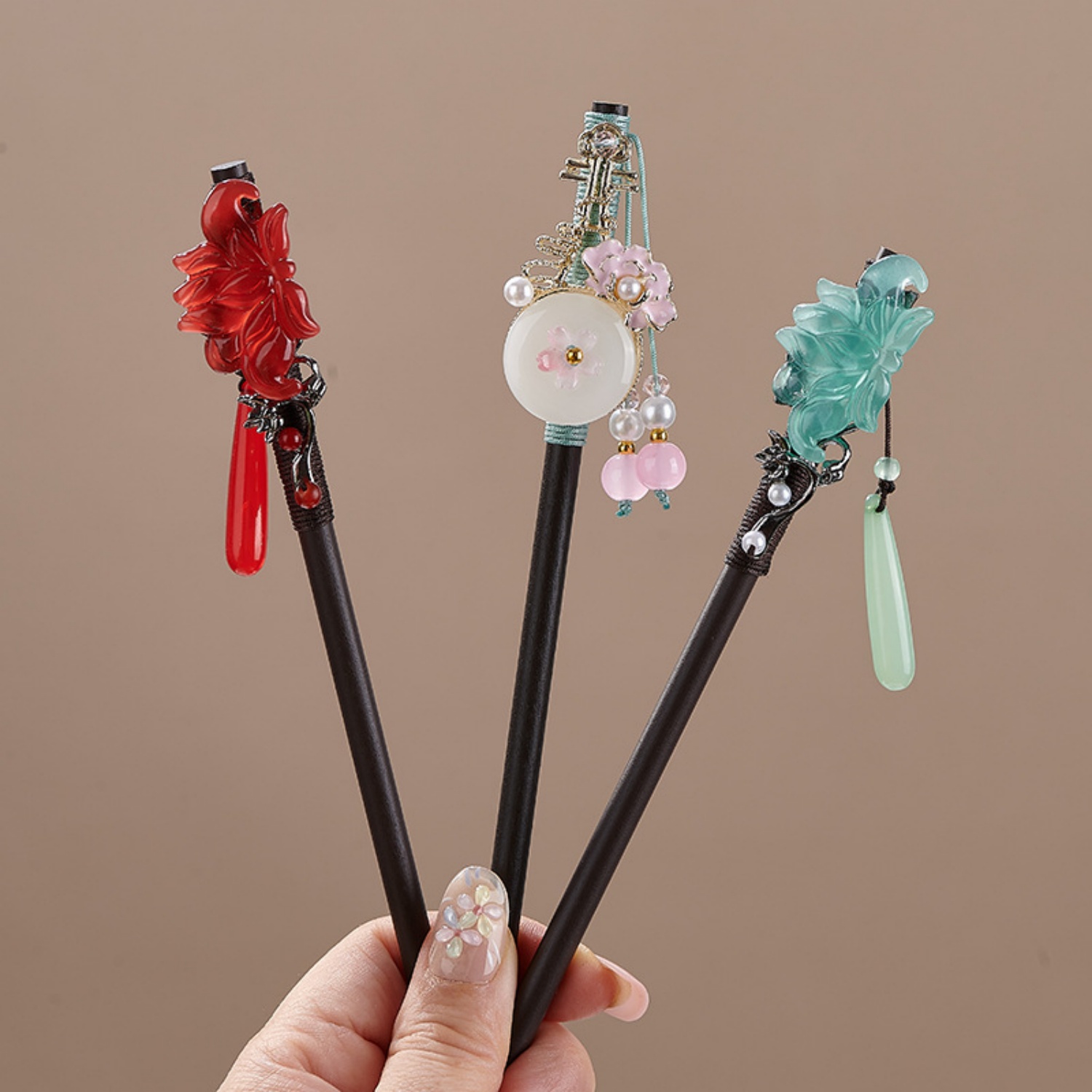 Vintage Flower Hairpin For Wom - Hanbok Hair Pin 리뷰 및 가격