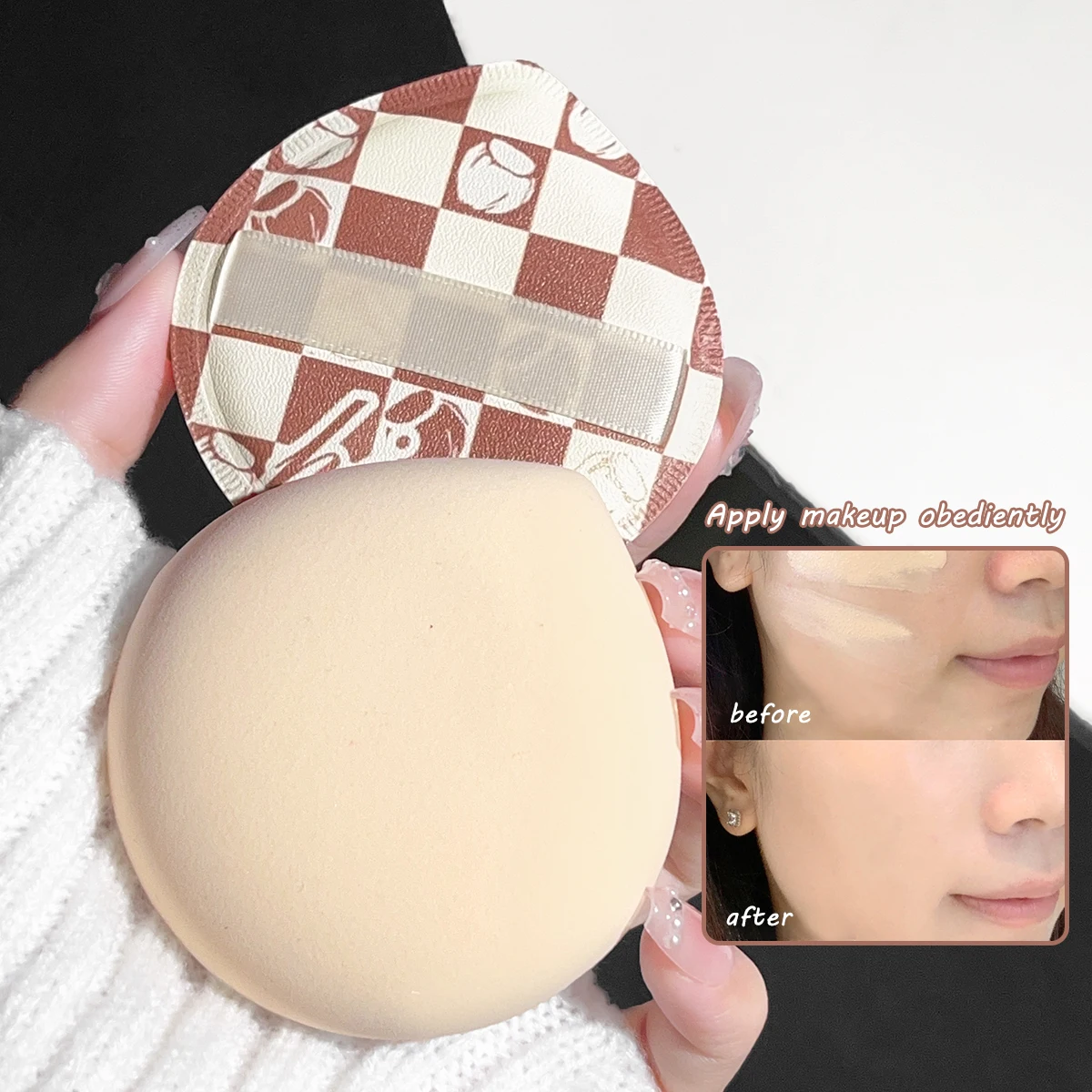 Dry and wet makeup puff sponge - Bb Cushion Korean 리뷰 및 가격