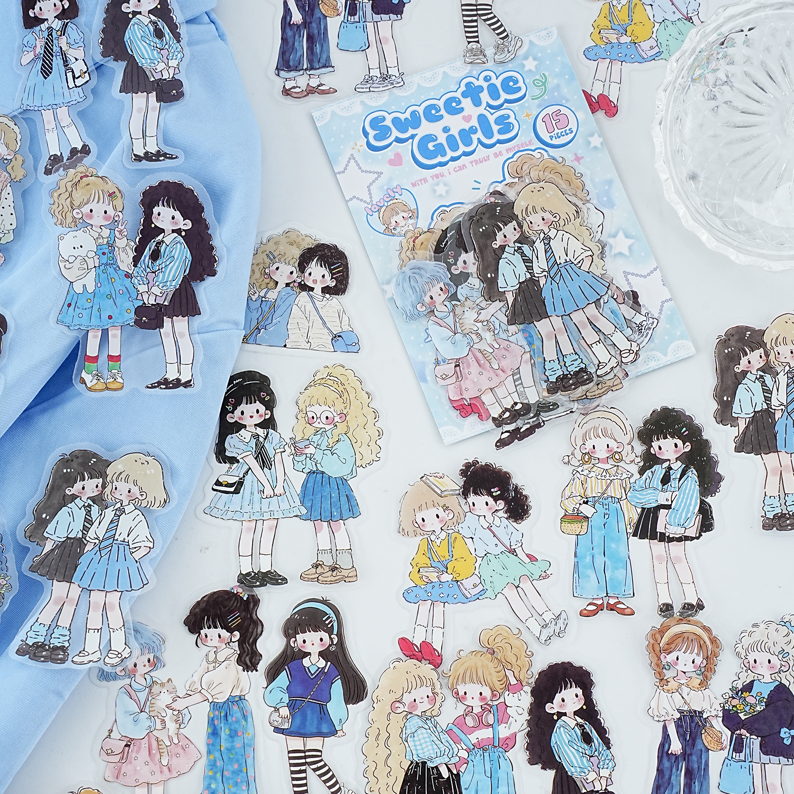 Etori Life Fresh Blue Girl Sti - Korean Lifestyle Aesthetic 리뷰 및 가격
