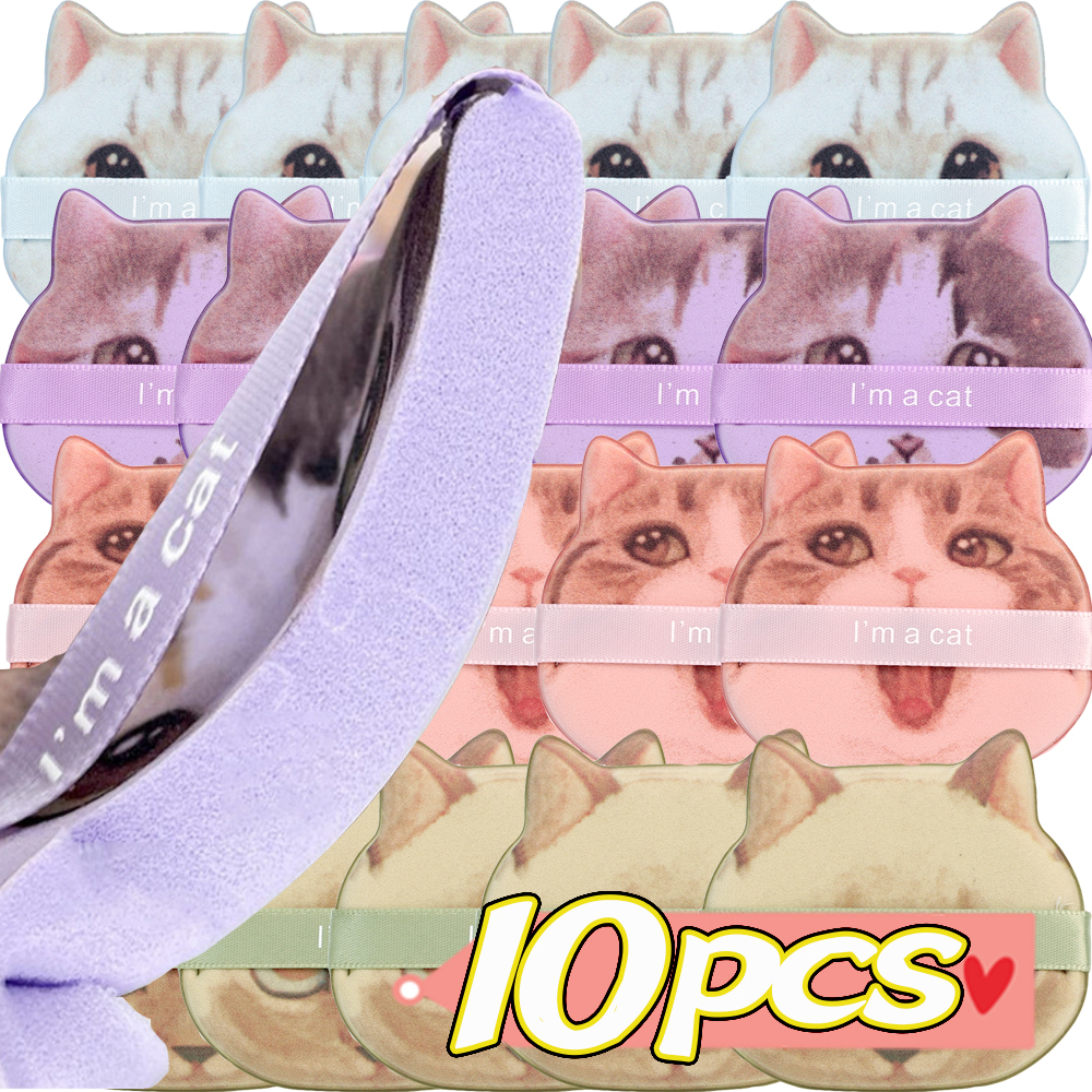 10PCS Air Cushion Cosmetic Puf - Bb Cushion Korean 리뷰 및 가격