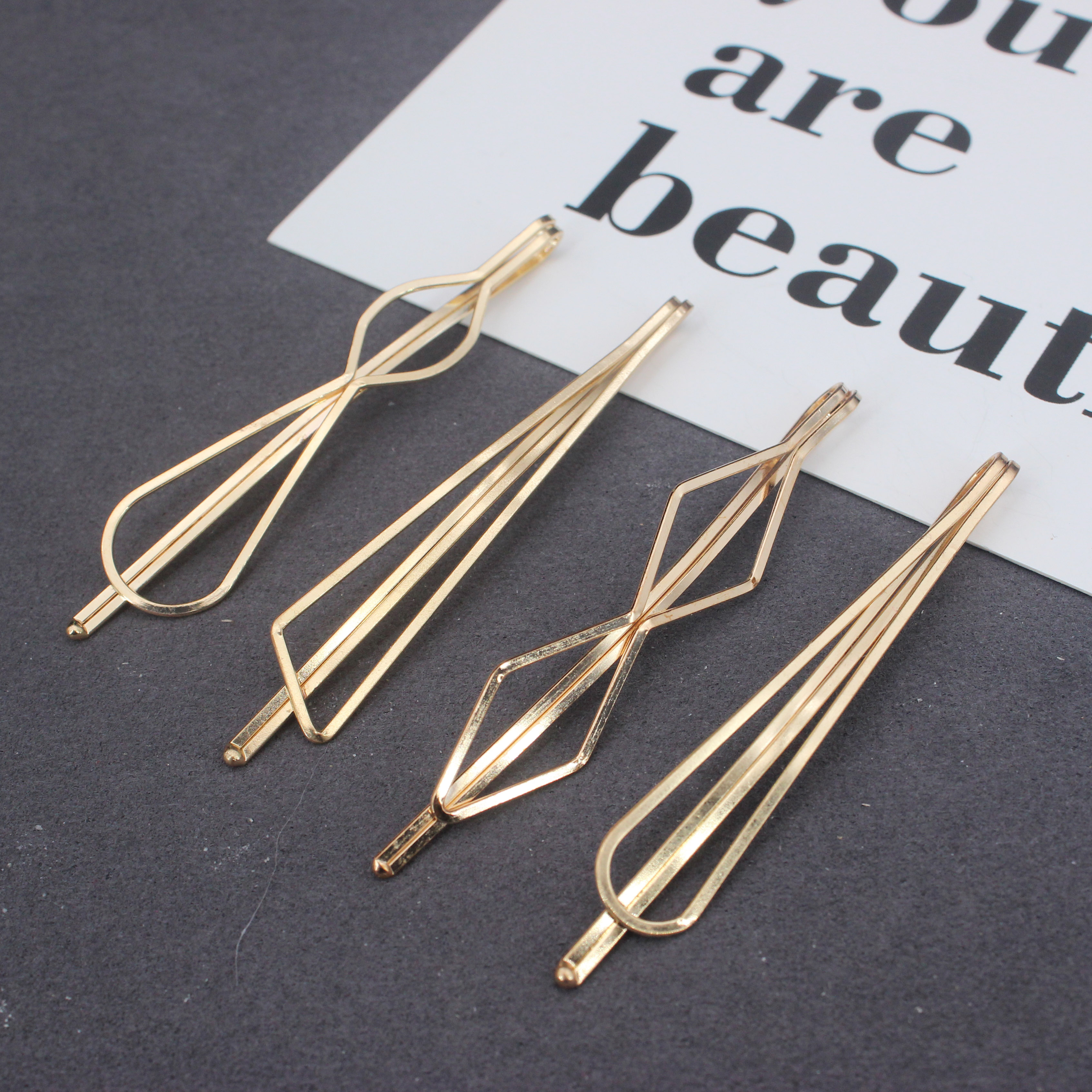 Korea Simple Metal Hair Clips  - Hanbok Hair Pin 리뷰 및 가격