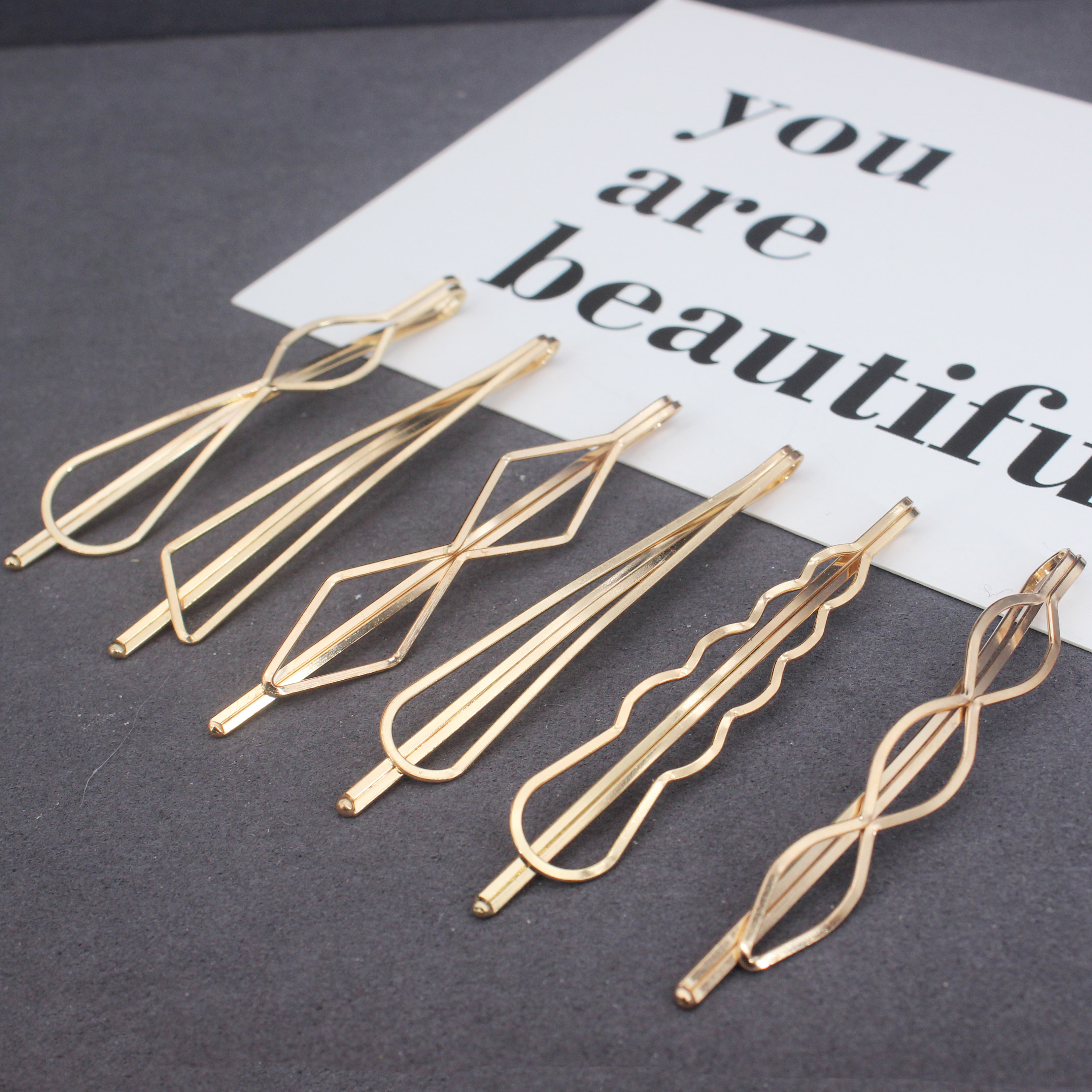 Korea Simple Metal Hair Clips  - Hanbok Hair Pin 리뷰 및 가격