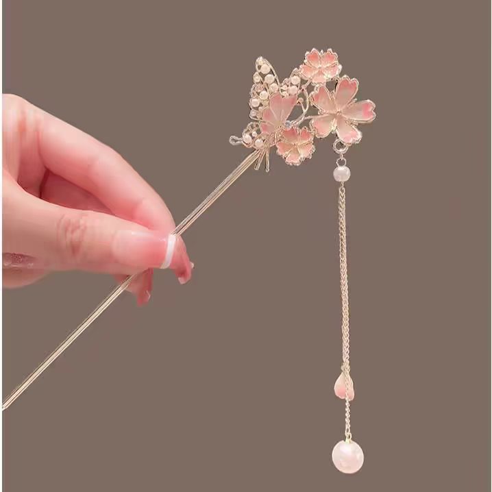Sakura Hairpin with a High-End - Hanbok Hair Pin 리뷰 및 가격