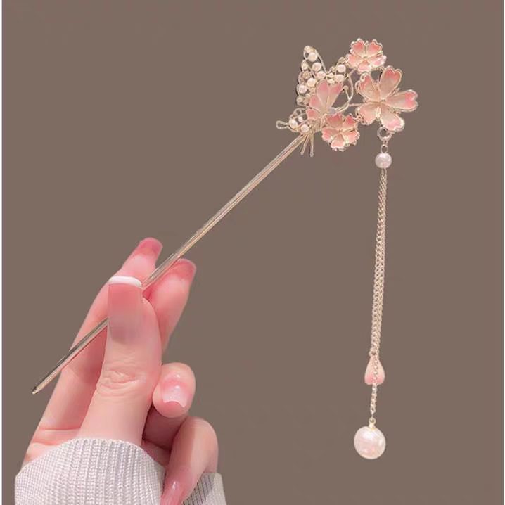 Sakura Hairpin with a High-End - Hanbok Hair Pin 리뷰 및 가격