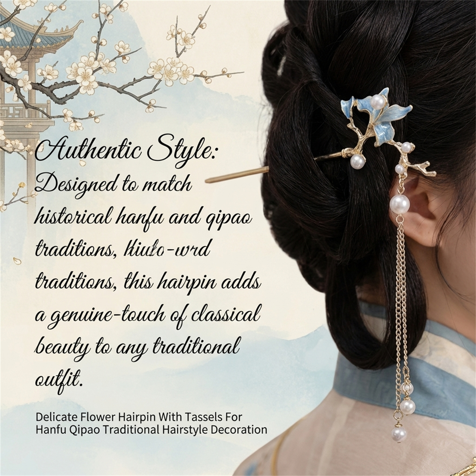 New Chinese Style Antique Hair - Hanbok Hair Pin 리뷰 및 가격