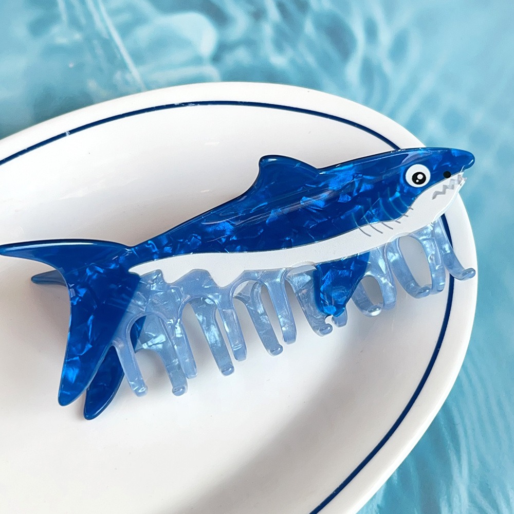 Hairpin Ocean Animal Hair Claw - Korean Women Lifestyle 리뷰 및 가격