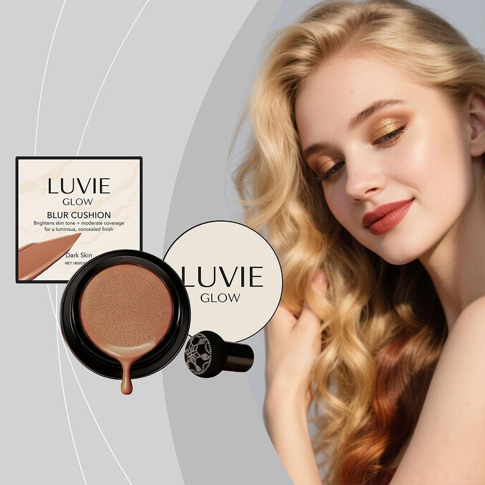 LUVIE GLOW Korean Mushroom Puf - Bb Cushion Korean 리뷰 및 가격