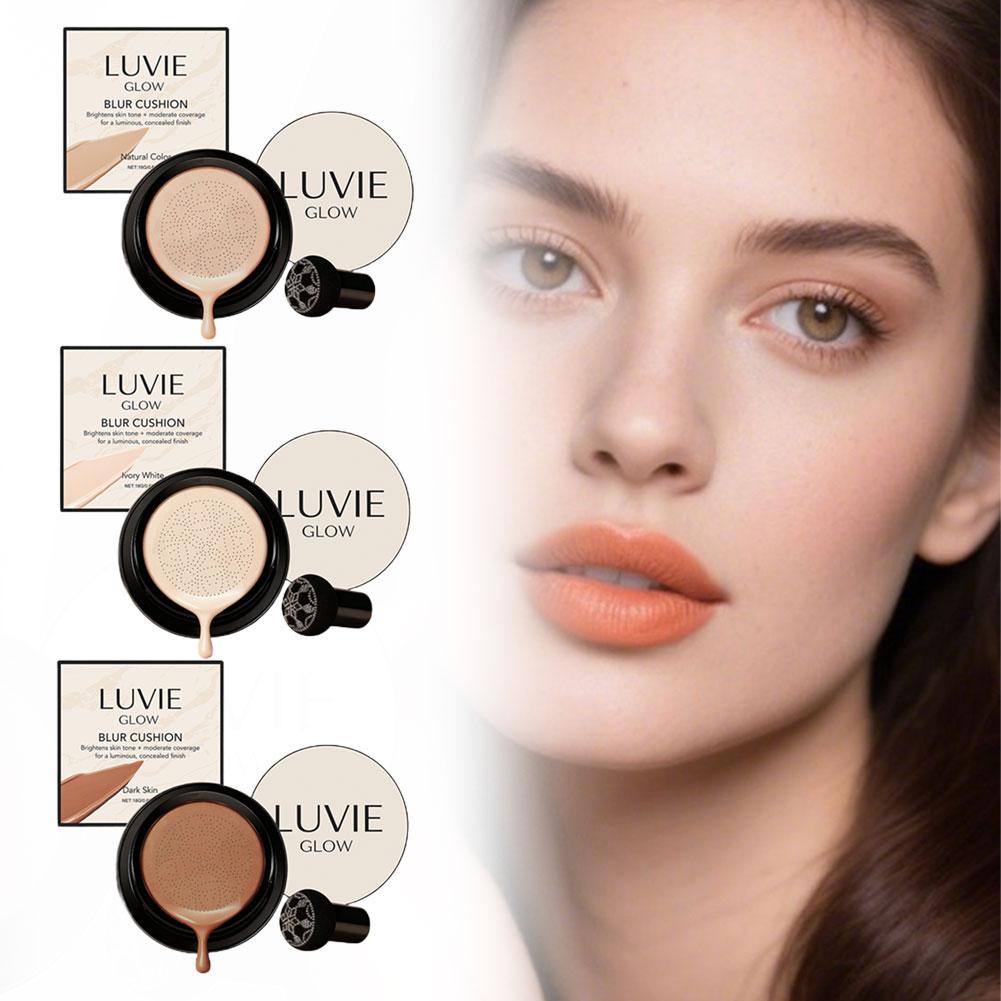 LUVIE GLOW Korean Mushroom Puf - Bb Cushion Korean 리뷰 및 가격