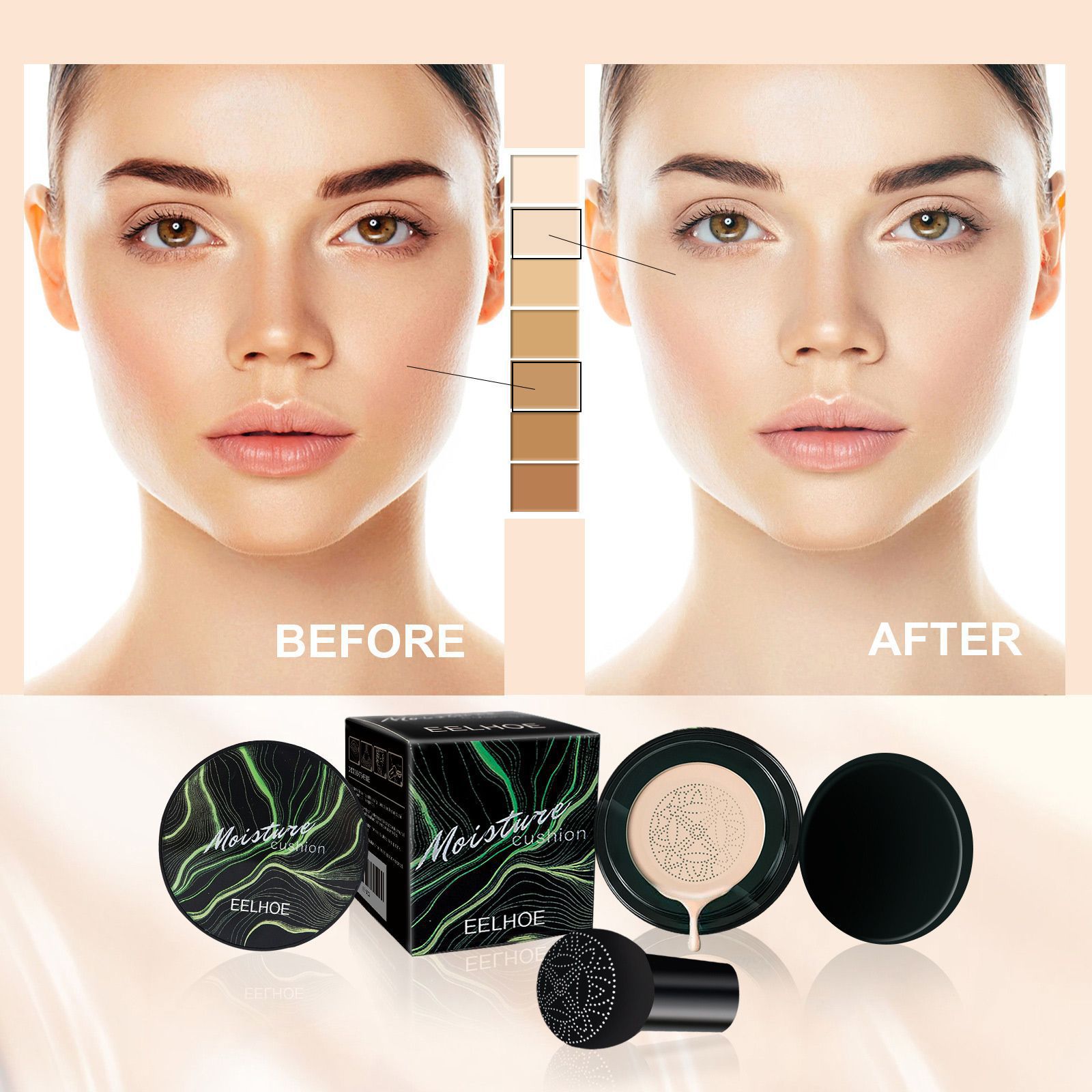 EELHOE Mushroom Head Air Cushi - Bb Cushion Korean 리뷰 및 가격