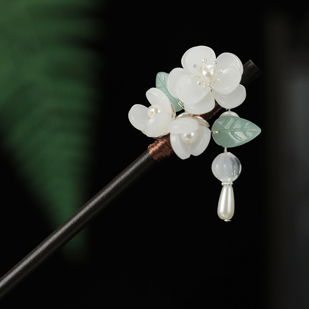 Retro Flower Hairpin With Pear - Hanbok Hair Pin 리뷰 및 가격