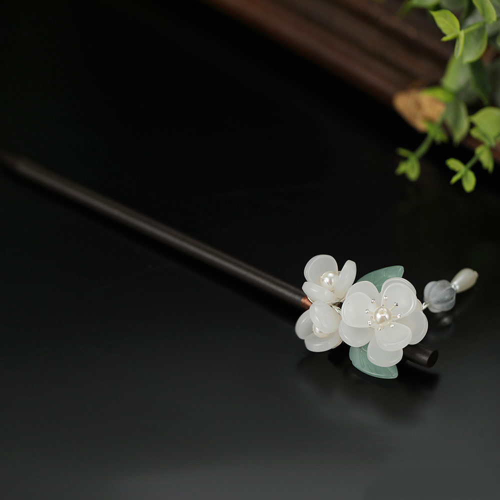 Retro Flower Hairpin With Pear - Hanbok Hair Pin 리뷰 및 가격