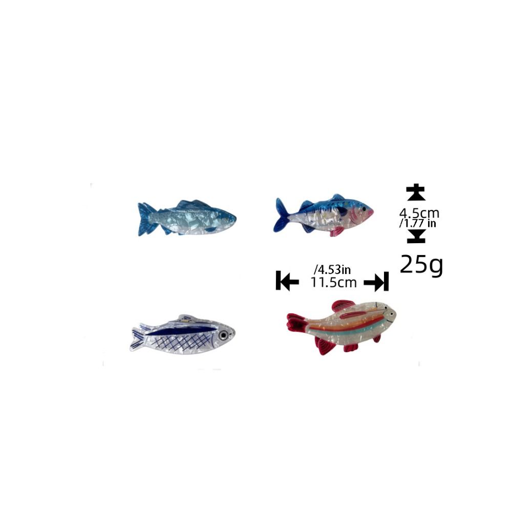 4Pcs Hairpin Ocean Animal Hair - Korean Women Lifestyle 리뷰 및 가격